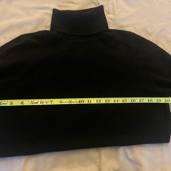 Charter Club Cashmere Women's Black Turtleneck Sweater - Picture 3 of 7